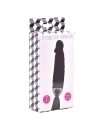 Dildo with Vibration, Black with Black Tail 16 cm 210055