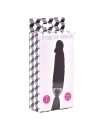 Dildo with Vibration Pink with Black Tail 16 cm 210067
