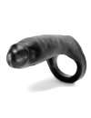 Cockring, Classic, Double Penetration Oxballs Black 18 cm 130085