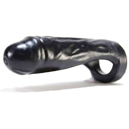 Cockring Thug Dupla Penetração Oxballs Preto 20,5 cm,130086