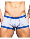 Pack 2 Boxers Andrew Christian Basix Tagless Boy Preto Cinzento Claro 600063