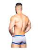 Pack 2 Boxers Andrew Christian Basix Tagless Boy Preto Cinzento Claro 600063