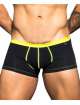 Pack 2 Boxers Andrew Christian Basix Tagless Boy Preto Cinzento Claro 600063