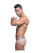 La Ropa Interior Andrew Christian En Un Cordón De Almost Naked De Encaje Blanco,600067