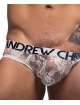 La Ropa Interior Andrew Christian En Un Cordón De Almost Naked De Encaje Blanco,600067