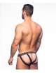 Jockstrap Andrew Christian Glitz Bubble Butt Preto,600071