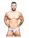 Cueca Andrew Christian MASSIVE Brilliant Prateado 600072