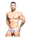 Cueca Andrew Christian MASSIVE Brilliant Prateado 600072