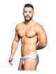 Cueca Andrew Christian MASSIVE Brilliant Prateado 600072