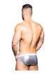 Cueca Andrew Christian MASSIVE Brilliant Prateado 600072