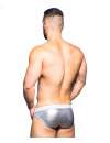 Cueca Andrew Christian MASSIVE Brilliant Prateado 600072