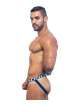 Suspensorio De Andrew Christian Nautico Net, Azul Marino, Blanco,600080