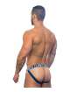 Suspensorio De Andrew Christian Nautico Net, Azul Marino, Blanco,600080