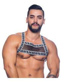 Arnés De Andrew Christian, Imploro De Malla De Color Negro,600084
