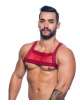 Harness Andrew Christian Crave Mesh Vermelho,600085