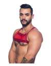 Harness Andrew Christian Crave Mesh Vermelho 600085