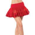 Tulle skirt with Details in Red Satin