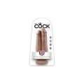 Dildo Realistic King Cock 17.8 cm Two Cocks One Hole Latin
