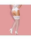 Stockings Garters 810-STO Obsessive White 196026