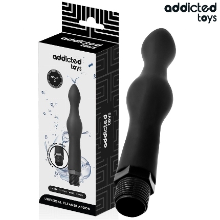 addicted toys - limpiador anal con adaptador universal modelo 3