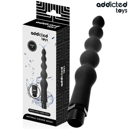 addicted toys - limpiador anal con adaptador universal modelo 5