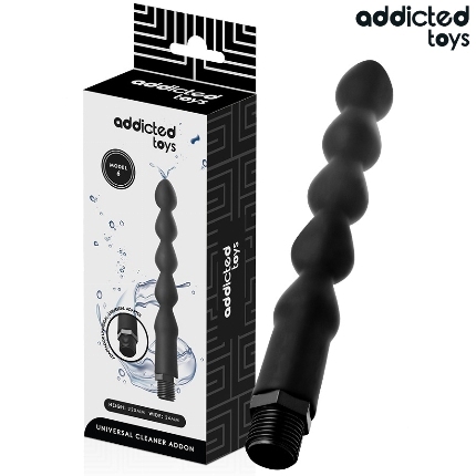 addicted toys - limpiador anal con adaptador universal modelo 6