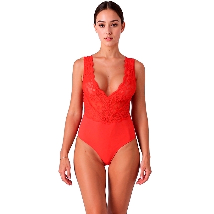 Body Passion Evalie Vermelho Plus Size