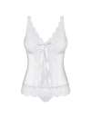 Bodice and Thong Etheria Obsessive White 161067