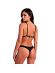 passion - anuvera set sujetador + tanga negro s/m