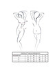 passion - anuvera bra + thong set white s/m