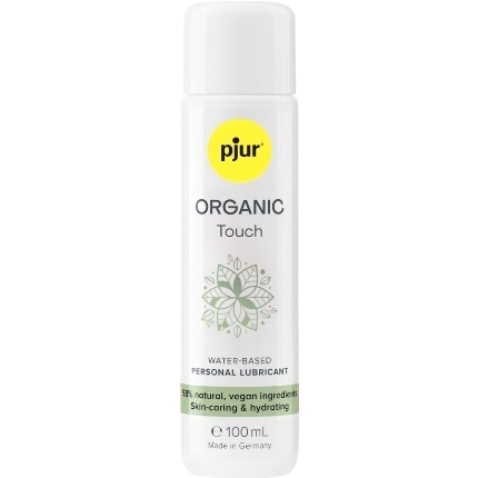 Lubrificante Água Pjur Organic Touch Vegan 100 ml