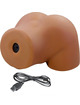 crazy bull - geriann trasero femenino realista vibrador & succionador con sonido 5.5 kg