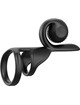 Cockring Snail Vibe Jovi com Vibração e Comando Preto