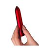rocks-off - rechargeable vibrating bullet poppy red
