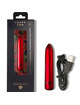 rocks-off - rechargeable vibrating bullet poppy red