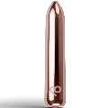 Bala Vibratória Rocks-Off poppy Recarregável Rose Gold