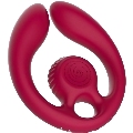 Vibrador para Casais Snail Vibe Gizi com Comando Burgundy