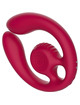Vibrador para Casais Snail Vibe Gizi com Comando Burgundy