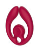 Vibrador para Casais Snail Vibe Gizi com Comando Burgundy