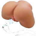 crazy bull - ilana realistic female butt vibrator and sucker with sound 6.8 kg