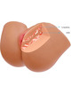 crazy bull - ilana realistic female butt vibrator and sucker with sound 6.8 kg