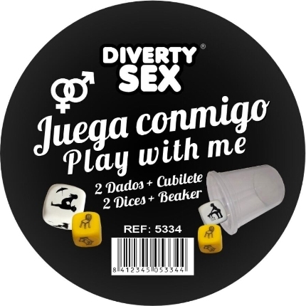 Dado Diablo Picante com Posições e Lugares Hétero