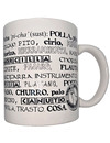 diablo picante - taza blanca de sinÓnimos pene 370 ml