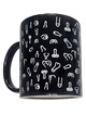 Diablo picante - penis mug black 370 ml