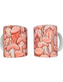 diablo picante - taza color penes 370 ml