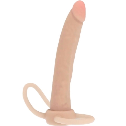 get real - double trouble silicone anal penetrator 16 cm