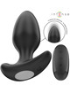 Intense - joey plug anal 10 vibraciones negro control remoto