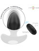 Intense - joey plug anal 10 vibraciones negro control remoto