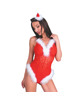 livco corsetti fashion - naughty santa lc 90706 christmas bodysuit s/m