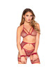 Conjunto Leg Avenue Hadda Preto